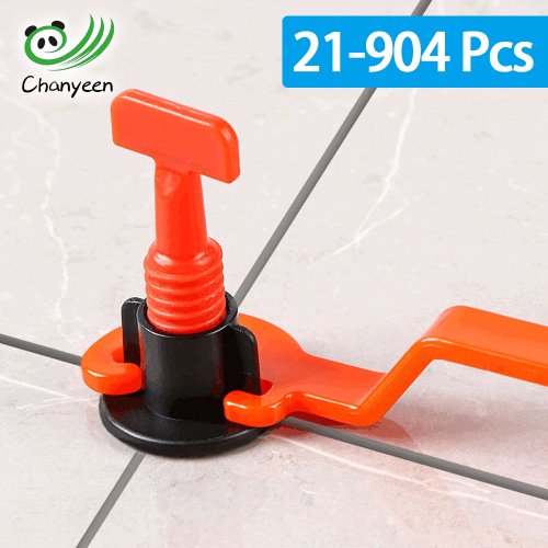 Afbeelding van Keramische Tegel Leveling Systeem met Clips en Spacers – Compleet Kit voor Muur- en Vloertegels, Porseleinen Tegel Bevestiging, Bouwgereedschap voor Precieze Tegellegging