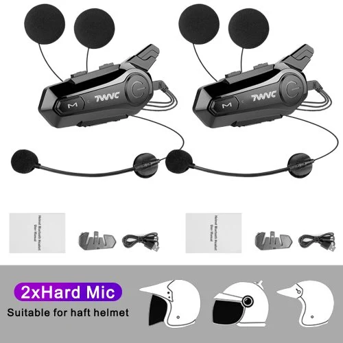 2Pcs halb helm