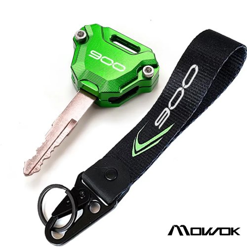 Immagine di Portachiavi per Kawasaki Z900, Z900SE, Z900RS (2017-2025) - Custodia Protettiva con Borsetta per Chiavi di Motocicletta