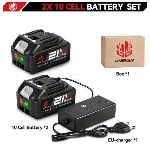 2 Battery 1 Charger