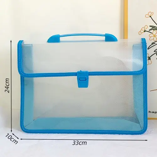 Image de Sac de Rangement Transparent A4 - Grande Capacité & Étanche