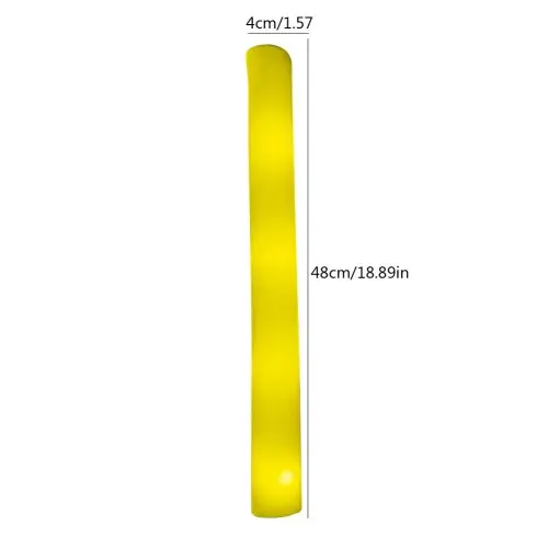 1 Stück Gelb 48cm