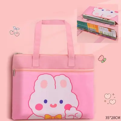 Image de Sac de Rangement A4 - Organisez Vos Documents et Livres Scolaires