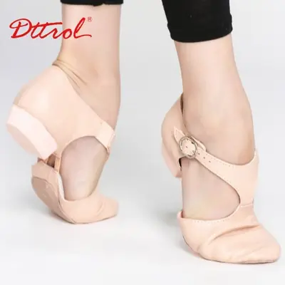 Image de Chaussures de Danse Jazz & Ballet en Cuir Naturel - Confort & Flexibilité