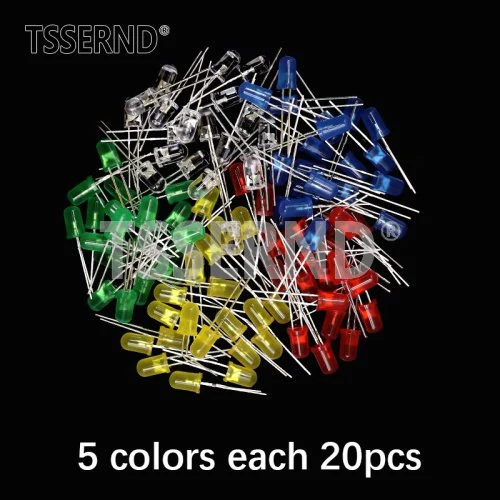 5ColorsX20 LED Set