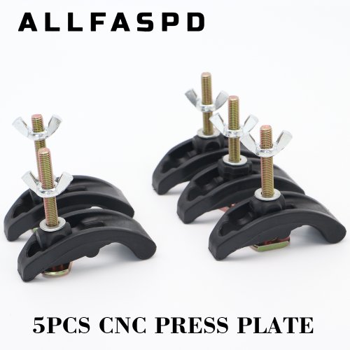 Image de Fixation CNC 85mm - Pack de 5 Plaques de Fixation T-Slot