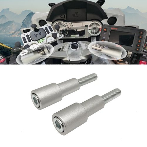 Image of Universal Motorcycle Phone Mount Extension Arm Compatible with BMW K1600GT, K1600GTL, K1600B, R1200RT, R1250RT Models (2014-2023)
