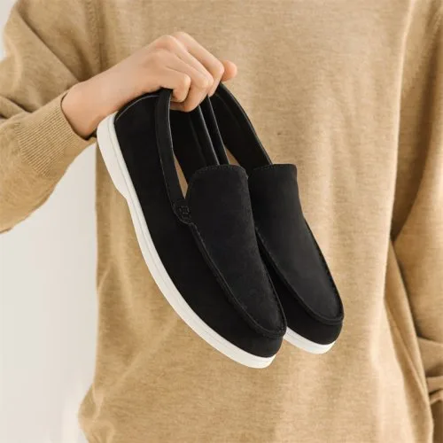 Schwarz Herren loafer