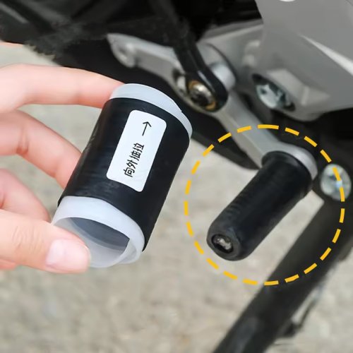 Bild von Motorrad Shift Schalthebel Abdeckung Anti Diebstahl Schuhe Silikon Selbst Schrumpfen Motorrad Reiten Ausrüstung Schutzhülle
