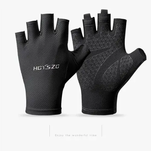 Image de Gants Sans Doigts Respirants pour Sport & Vélo