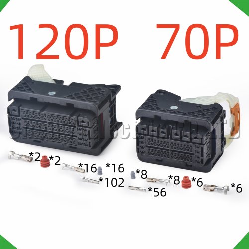 Image de Connecteur ECU 70/120 Broches pour Renault, Peugeot, Citroën