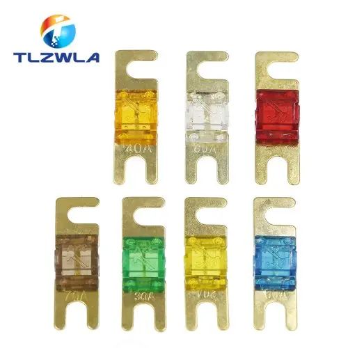 Image de Fusibles Auto Plaqués Or Mini - 20A à 150A