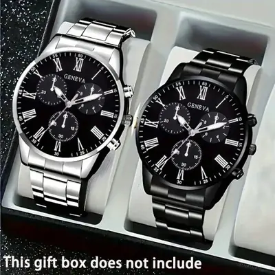 Image de Montres Hommes Luxe - Set 2 Pièces