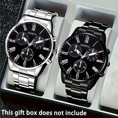 Image de Montres Hommes Luxe - Set 2 Pièces
