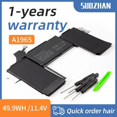 Image de Batterie pour Macbook Air 13 pouces - Compatible 2018, 2019, 2020