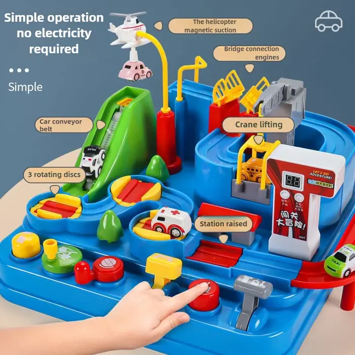 Image de Train Éducatif Interactif - Aventure sur Piste pour Enfants