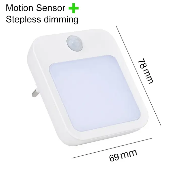 Image de Veilleuse LED avec Capteur de Mouvement - Lampe de Nuit pour Enfants