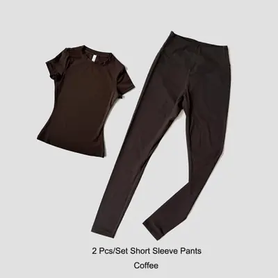 Image de Ensemble de Sport Femme - Leggings & Haut Respirant