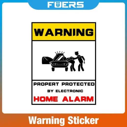 Warning Sticker