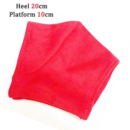 Absatz 20 cm Rot