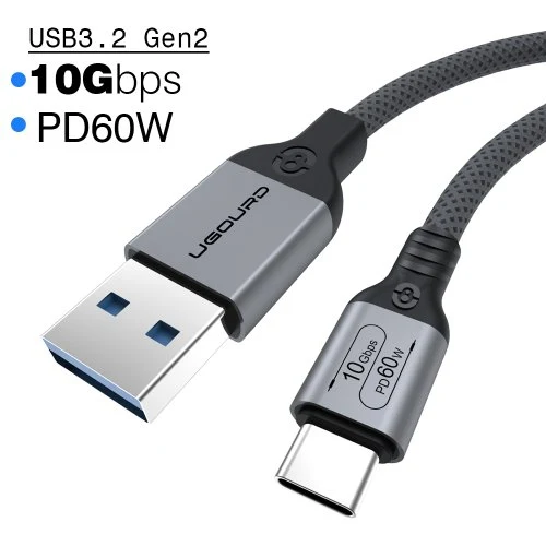 USB3.2 10G 60W grijs