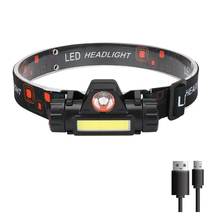 Image de Lampe Frontale LED Ultra Brillante Rechargeable