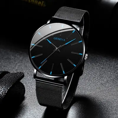 Image de Montre Homme Ultra Fine - Élégance Minimaliste
