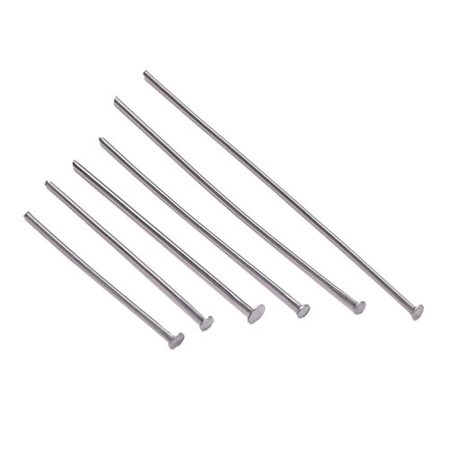 Zdjęcie 100 sztuk/partia szpilka ze stali nierdzewnej Diy biżuteria akcesoria kolczyki frezowanie szpilki do...