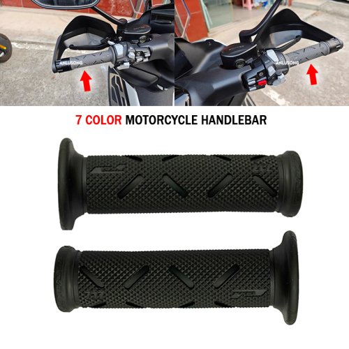 Immagine di Manopole in Gomma Universali da 22 mm per Moto, Accessori di Modifica per Manubrio, Compatibili con CFMOTO 450MT, 800MT, 700MT