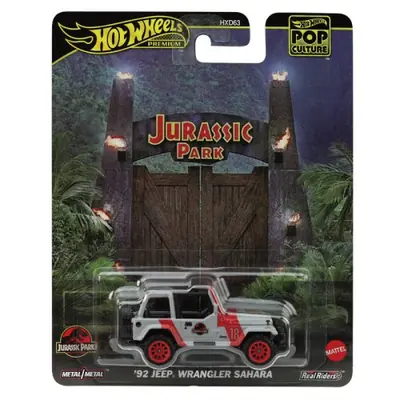 Image de Hot Wheels Jeep Wrangler Jurassic Park - Miniature 1:64