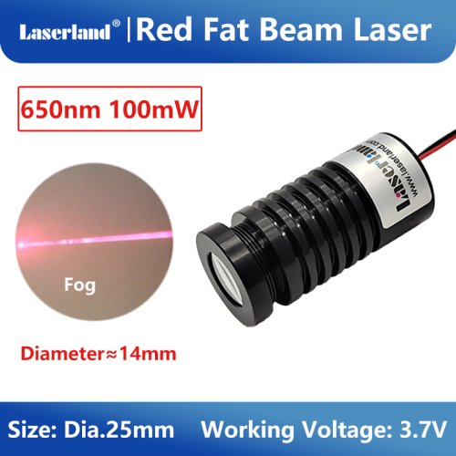 650nm 100mW 3.7V