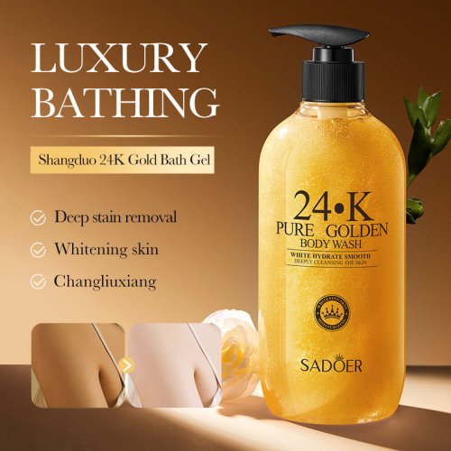 Afbeelding van 24K Goud Body Wash – Langdurige Geur & Verzorging