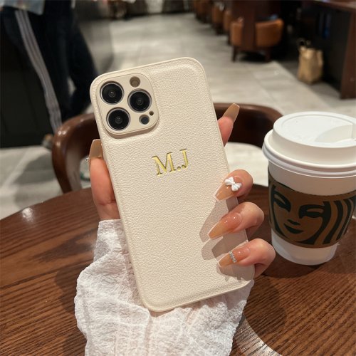 Coque iPhone Personnalisée avec Nom & Initiales