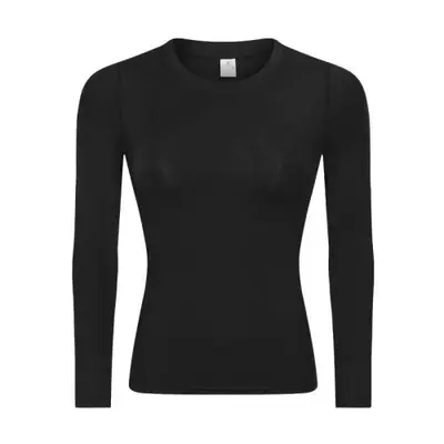 Image de Chemise de Compression Femme - Yoga, Running & Fitness