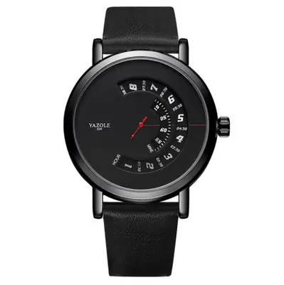 Image de Montre Homme Quartz Cuir Étanche - Style Sport & Affaires