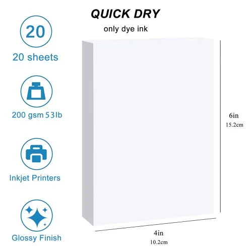 4R 20sheets