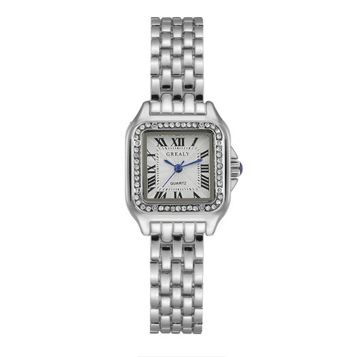 Montre Femme Luxe Quartz Acier Inoxydable - Élégance & Précision