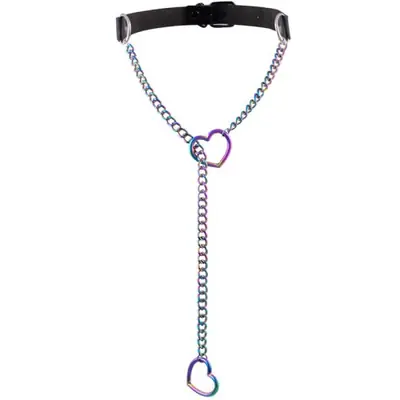 Image de Collier Cœur Gotha - Style Punk & Gothique