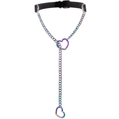Image de Collier Cœur Gotha - Style Punk & Gothique