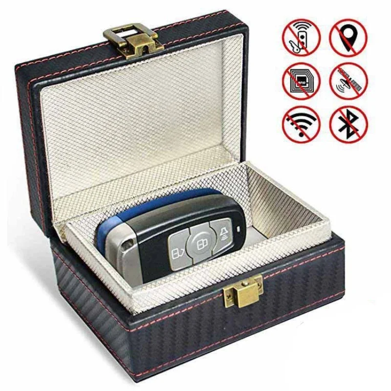 Imagen de Caja Faraday Antirrobo para Teléfono y Llaveros - Protección Total