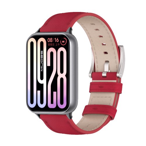 Afbeelding van Bandje voor Mi Band 9 Pro horlogeband voor Mi Band 8 Pro polsband Xiaomi Smart Band 9 Pro armband echt lederen accessoires