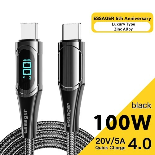 100W Cavo nero 02