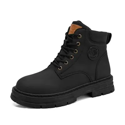 Image de Bottes Hommes Hautes en Cuir - Antidérapantes & Confortables