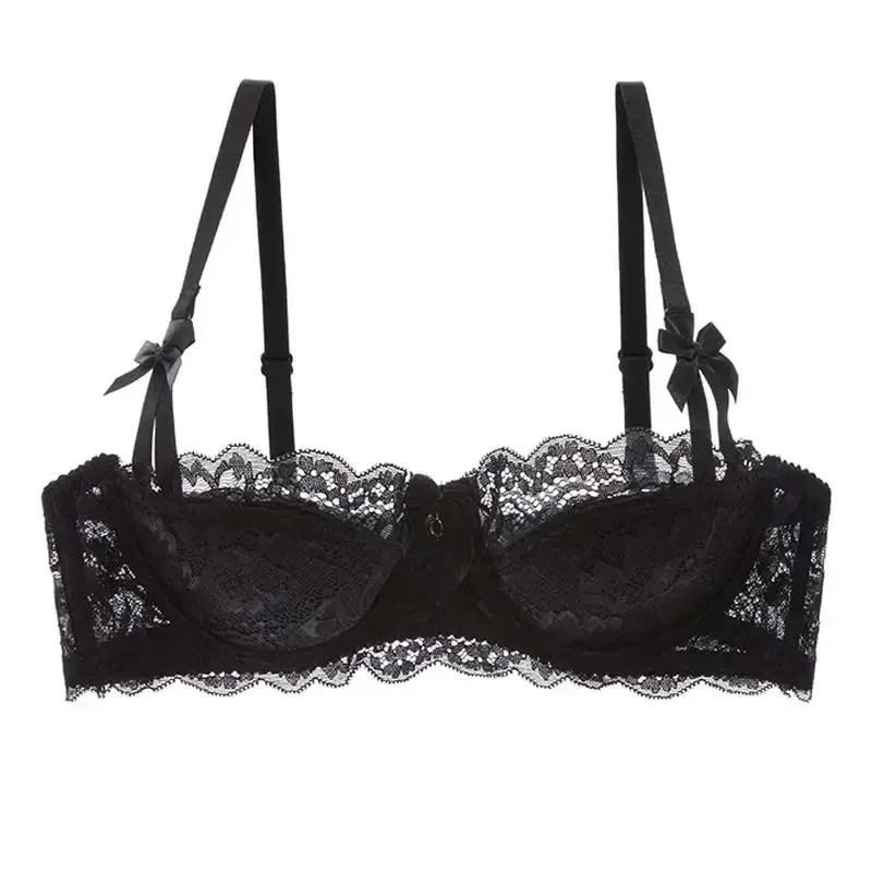 Image of Moyisu French Romantic Lace Bra Set – Comfortable, Breathable & Sexy Slim Fit Underwear for Women