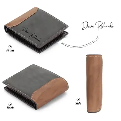 Image de Portefeuille Personnalisé avec Photo - Cadeau Idéal pour Hommes