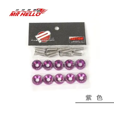 Image de Vis Hexagonales Améliorées pour Garde-Boue JDM Honda