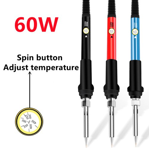 Afbeelding van Mini Soldeerbout met Verstelbare Temperatuur - 60W