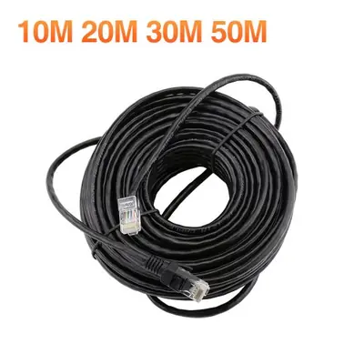 Image de Câble Ethernet CAT5 IP Caméra - 10m à 50m - Étanche Extérieur