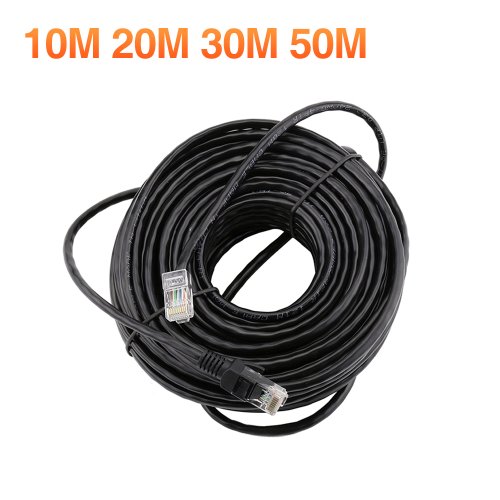Imagen de Cable Ethernet Cat5 Impermeable para Exterior - Ideal para Cámaras IP
