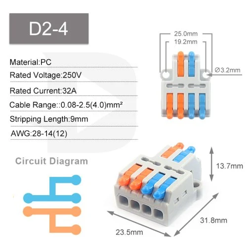 D2-4 5 stuks